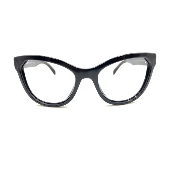 Prada SPR 21S 1AB-0A7 Black Tortoise Brown Sunglasses Frames 56-19 140 Italy - Picture 6 of 12